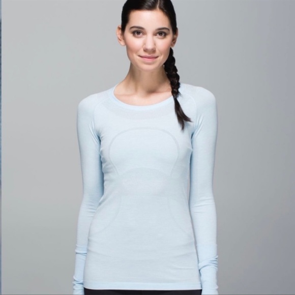 lululemon athletica Tops - Lululemon Swiftly Tech Long Sleeve FLAWED